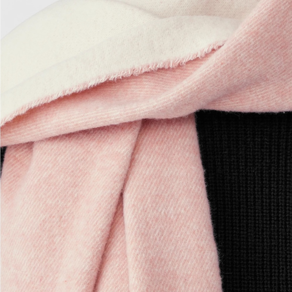 Eileen Fisher Brushed Recycled Cotton Cashmere Scarf - Picture 2 of 4